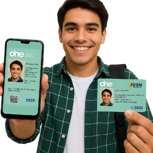 Carteirinha de Estudante Física + Digital