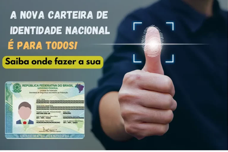 A nova Carteira de Identidade Nacional chegou