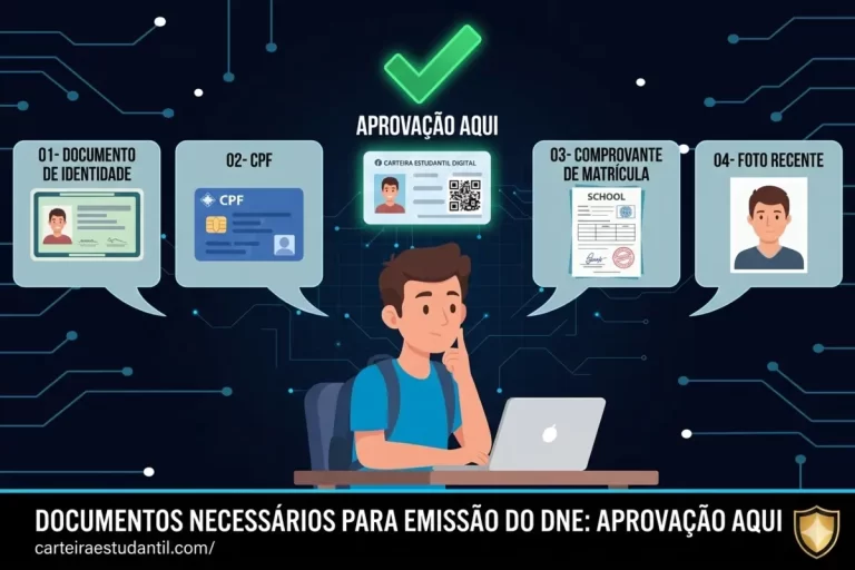 Documentos Necessários para Emissão do DNE