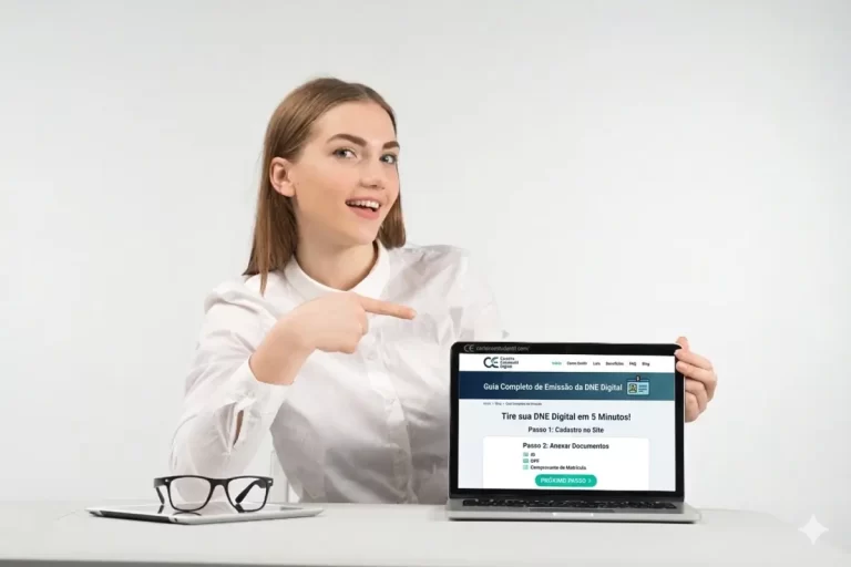 Guia Emissão da Carteira Estudantil Digital