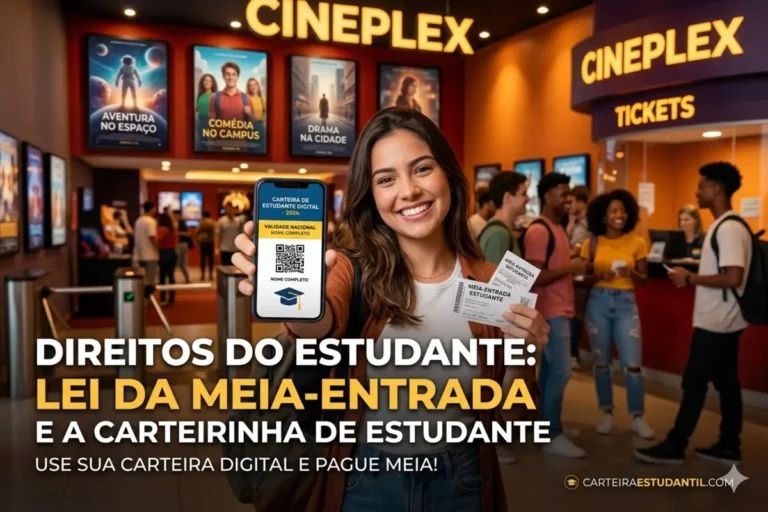 Direitos do Estudante: Lei da Meia-Entrada e a Carteirinha de Estudante